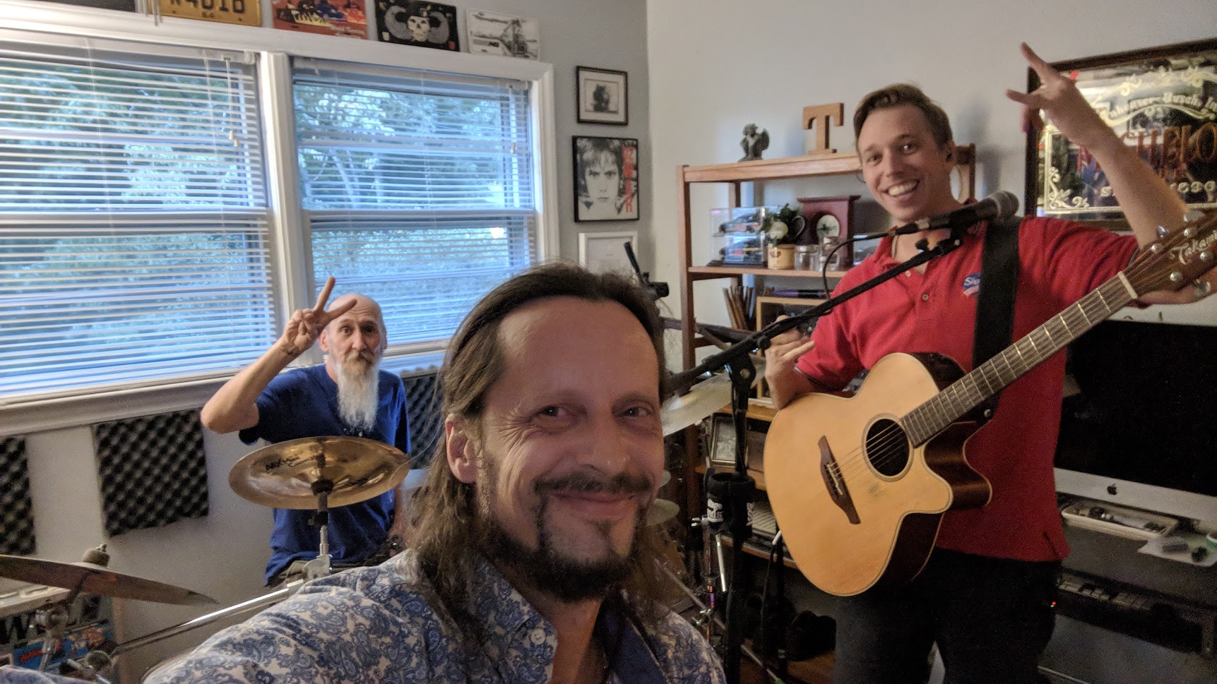 Denver Crites Band members together