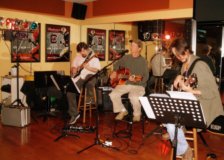 Rodney Wallin and fellow musicians, archive photo 26