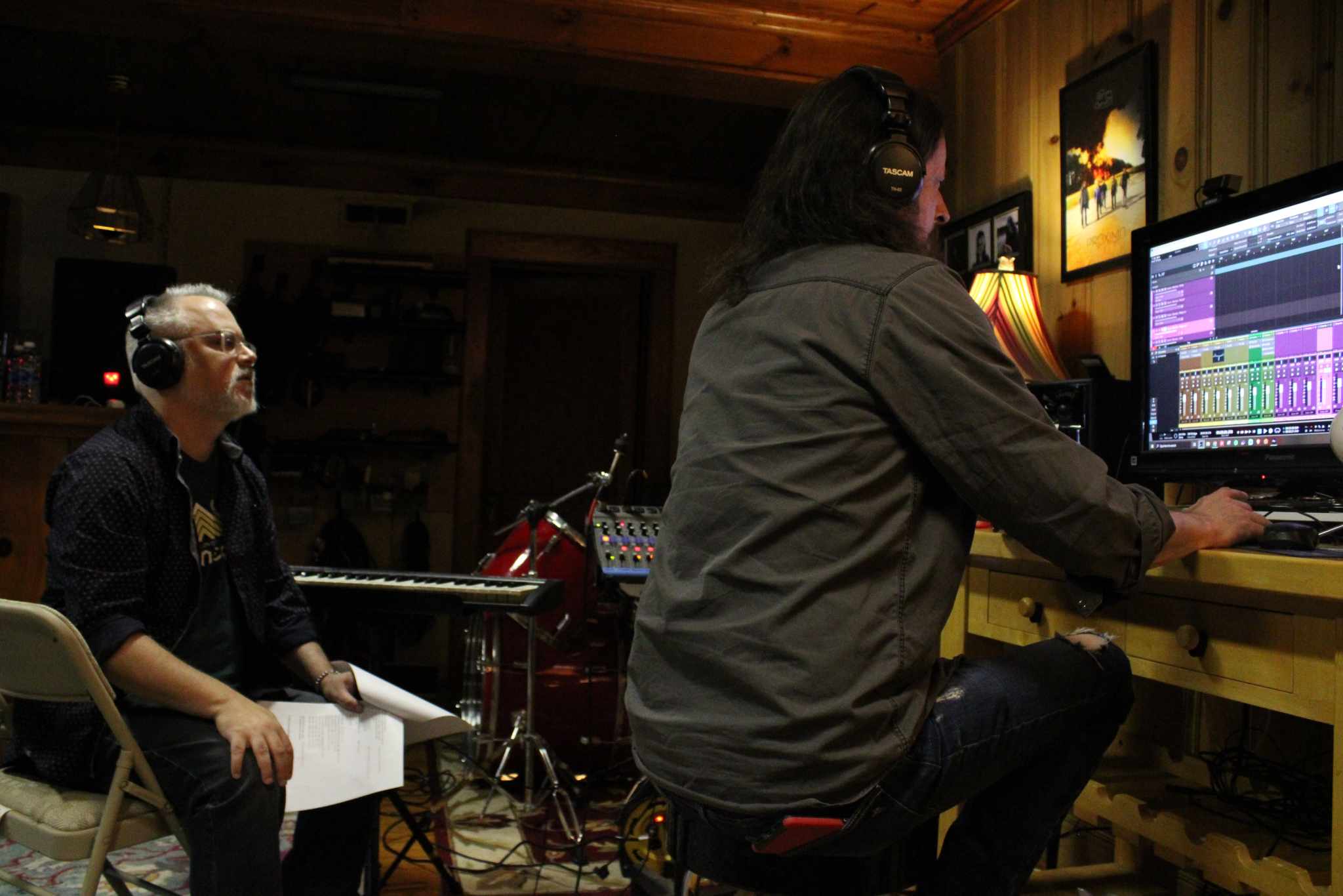 Rodney Wallin and fellow musicians, archive photo 29