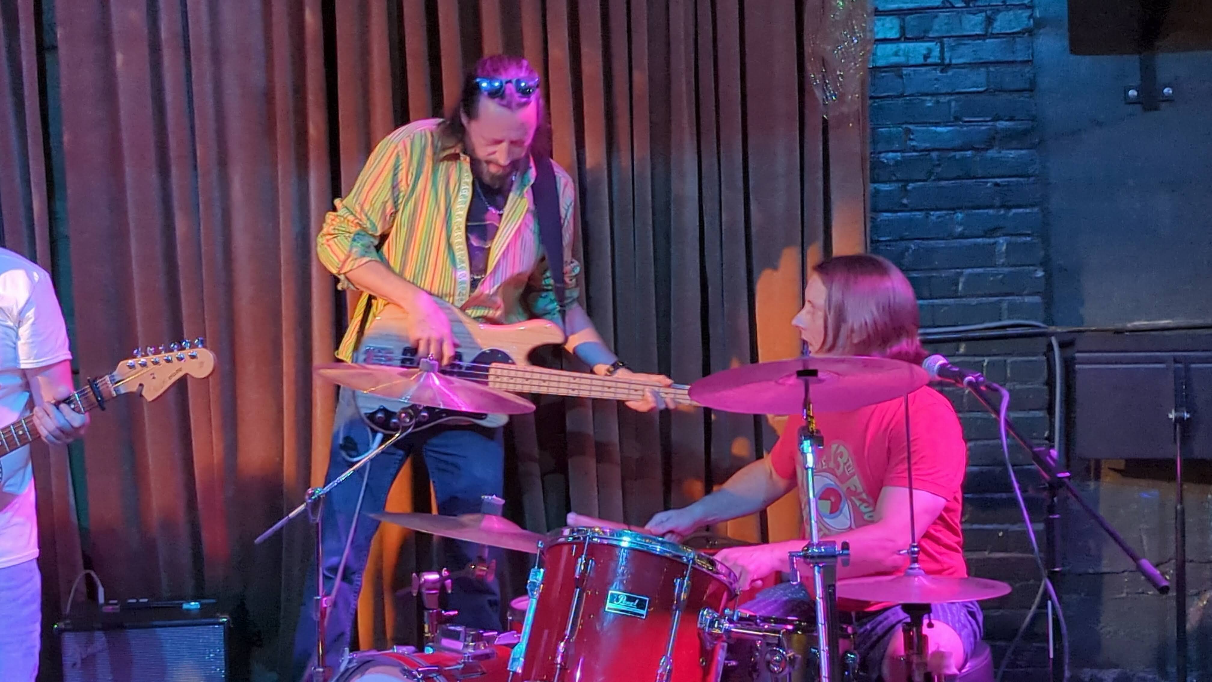 Rodney Wallin and fellow musicians, archive photo 37