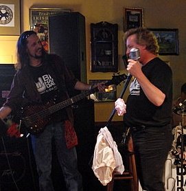 Rodney Wallin and fellow musicians, archive photo 49