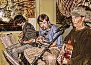 Rodney Wallin and fellow musicians, archive photo 54