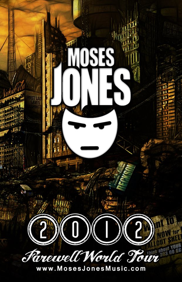 Moses Jones 2012 Farewell World Tour – Poster Series